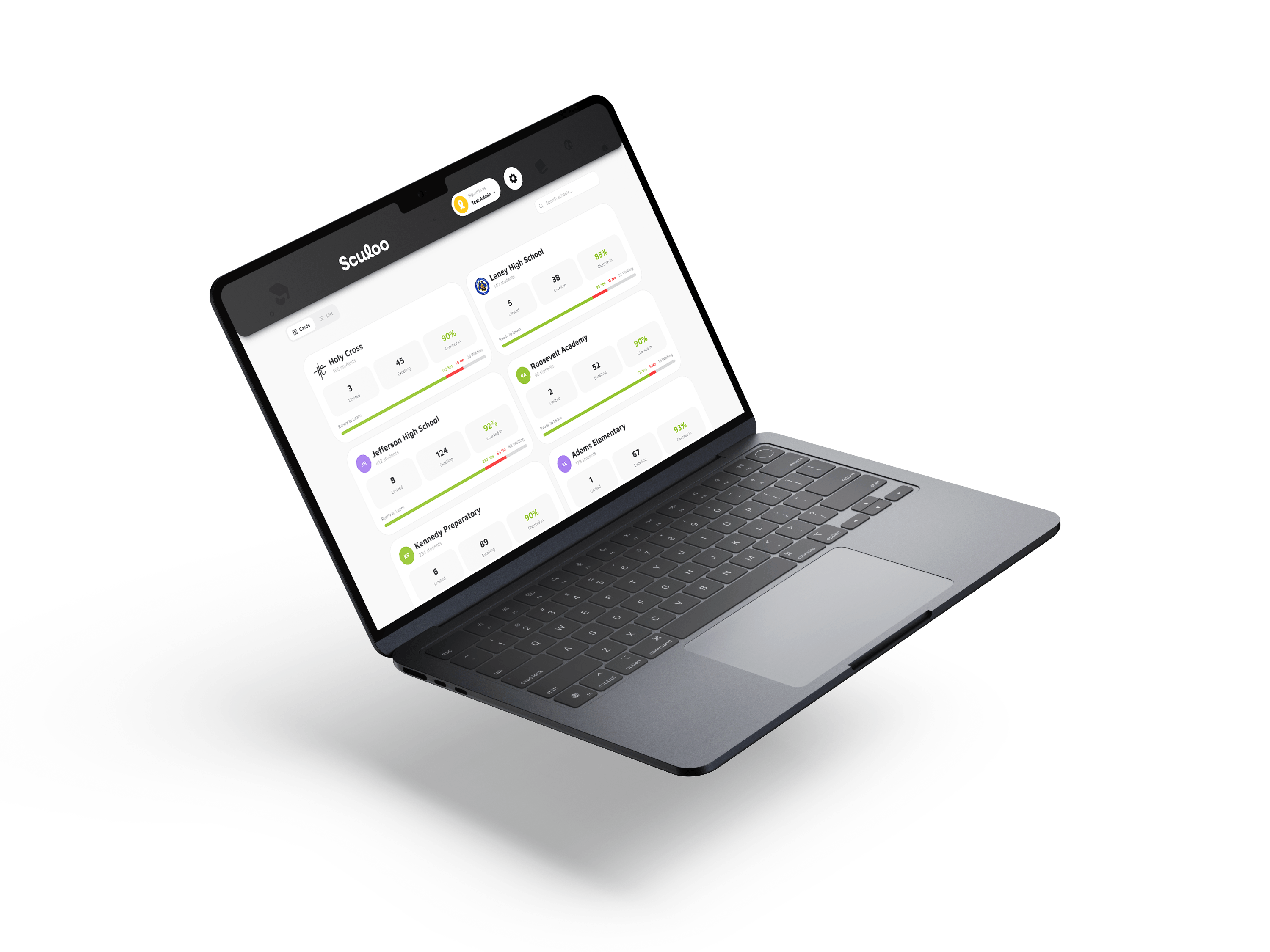 Sculoo Administrator Dashboard